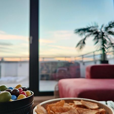 Maisonette-Penthouse Inklusive Whirlpool Ueber Den Daechern Von มัคเดอบวร์ก ภายนอก รูปภาพ