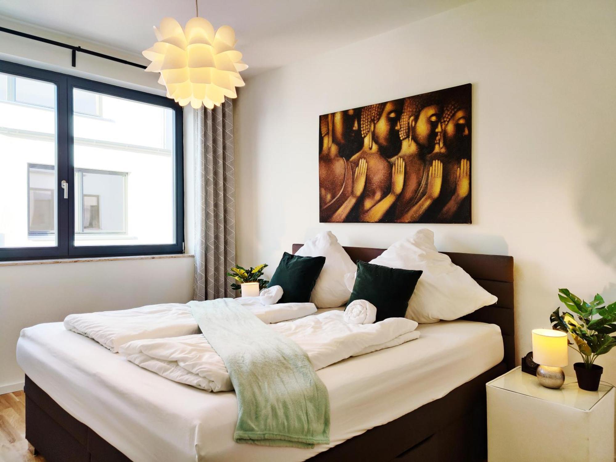 Maisonette-Penthouse Inklusive Whirlpool Ueber Den Daechern Von มัคเดอบวร์ก ภายนอก รูปภาพ